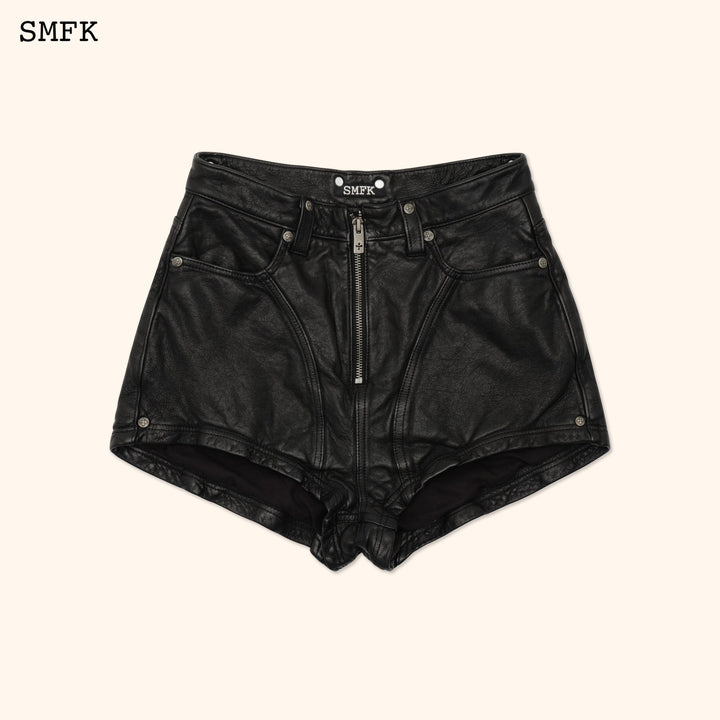 SMFK WILDWORLD RIDER LAMBSKIN SHORTS