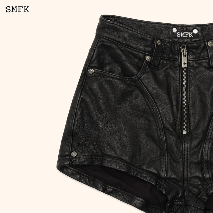 SMFK WILDWORLD RIDER LAMBSKIN SHORTS