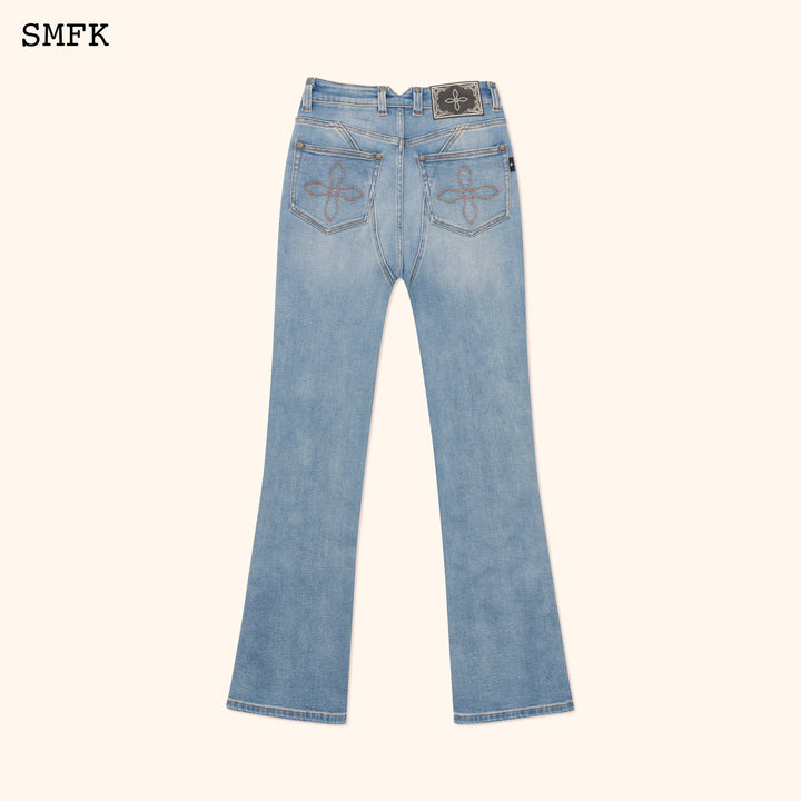 SMFK WILDWORLD RIDER MERMAID JEANS IN BLUE