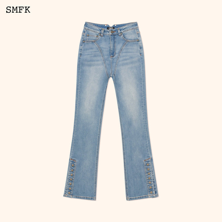 SMFK WILDWORLD RIDER MERMAID JEANS IN BLUE