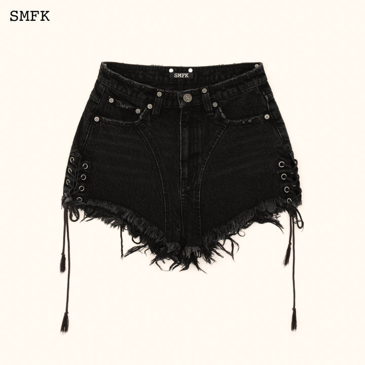 SMFK WILDWORLD ROCK HIGH-WAIST SHORT JEANS