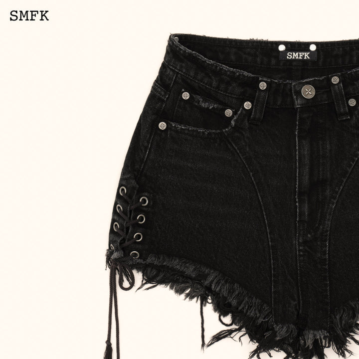 SMFK WILDWORLD ROCK HIGH-WAIST SHORT JEANS