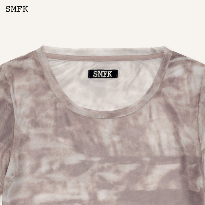 SMFK ILDWORLD STORM CAMOUFLAGE KNITTED TIGHTS TOP