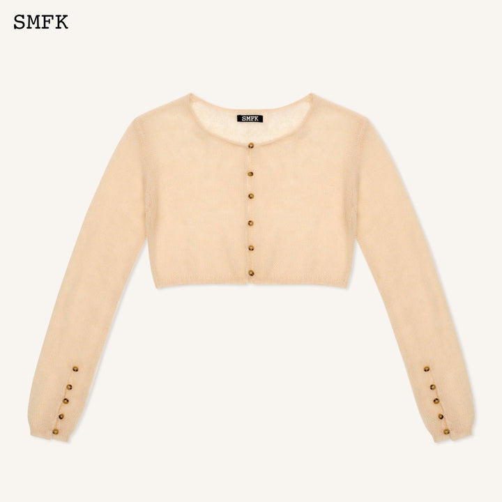SMFK WILDWORLD STRAY WOOL KNITTED CARDIGAN