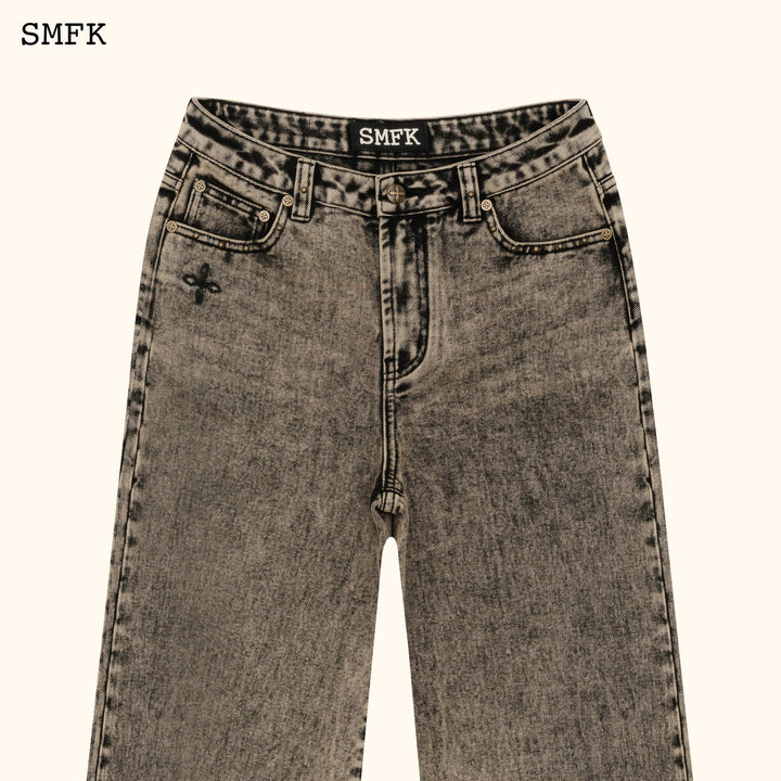 SMFK WILDWORLD TARPAN CLASSIC SUNSET FLARED JEANS