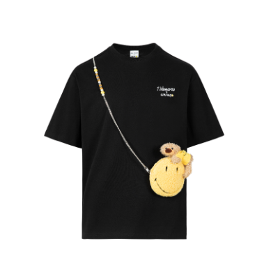 PALDA BEAR ROUND BAG CHAIN T-SHIRT