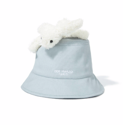 Lazy Plush Rabbit Bucket Hat