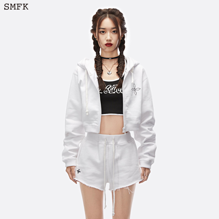 SMFK Black Night Flower Jogging Sports Set