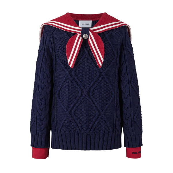 SAILOR COLLAR SWEATER