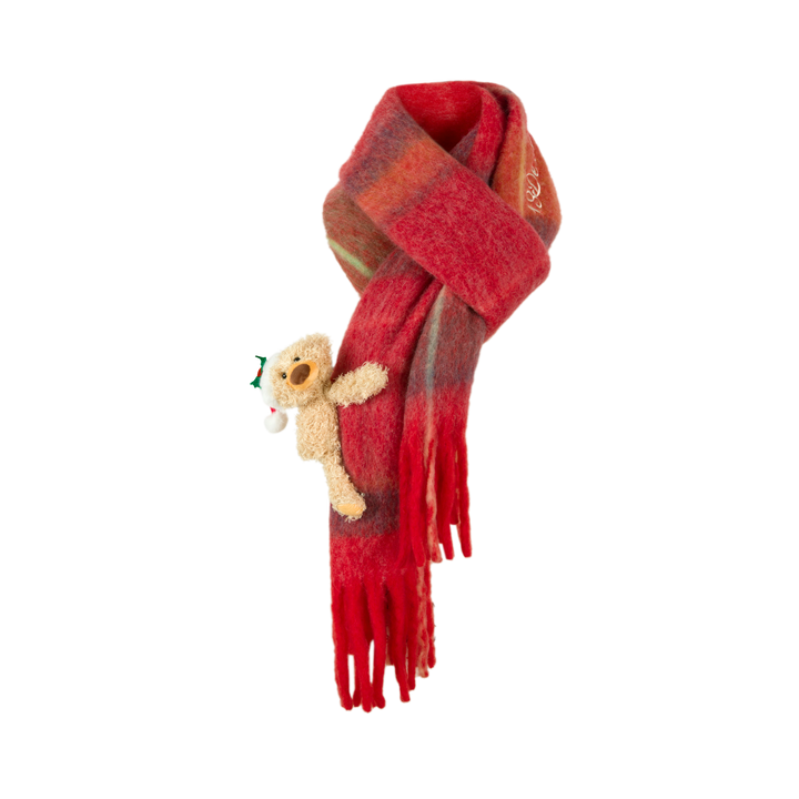 13De Marzo CHRISTMAS HUGGABLE BEAR SCARF