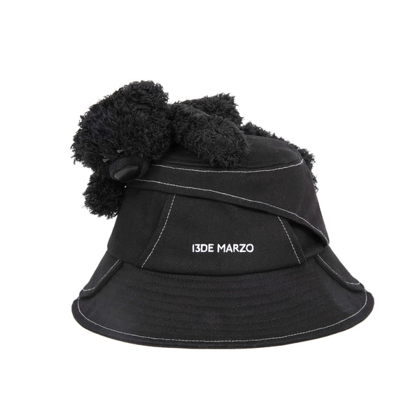 BEAR GEOMETRY BUCKET HAT