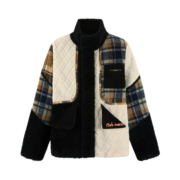 13De Marzo BEAR NOSTALGIC WOOLEN COAT