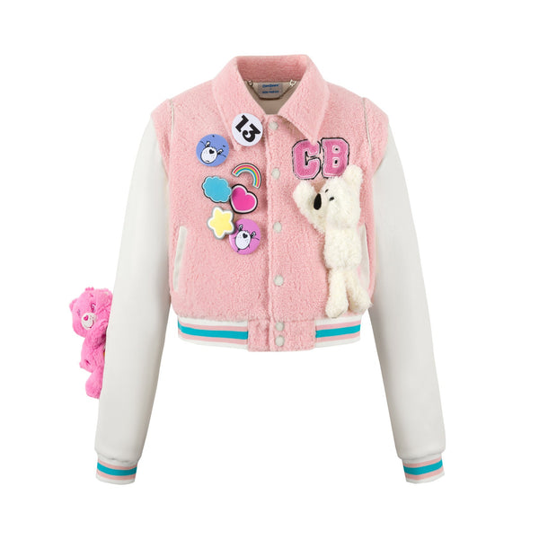 13De Marzo CARE BEARS BASEBALL JACKET