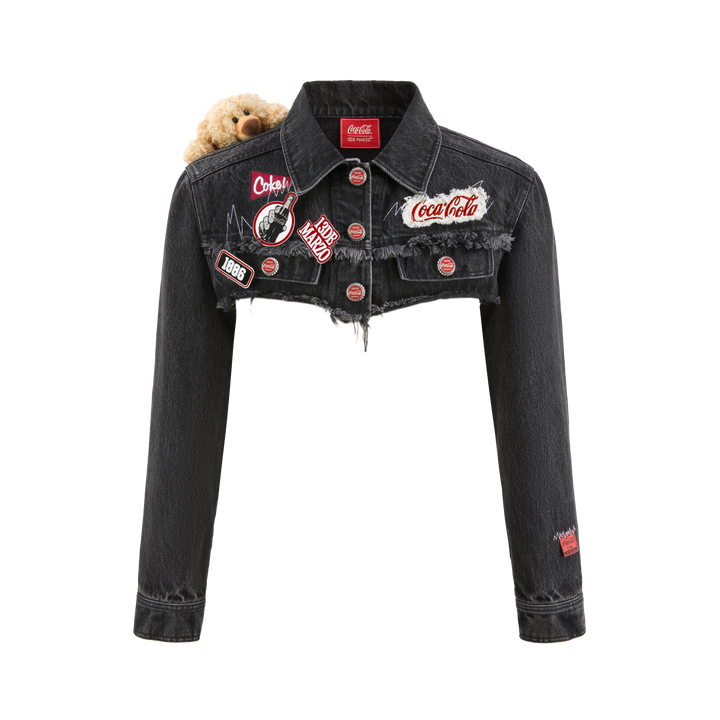 13De Marzo COCA-COLA BEAR SHOULDER JACKET