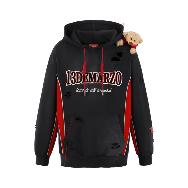 13De Marzo COCA-COLA BEAR LOGO HOODIE