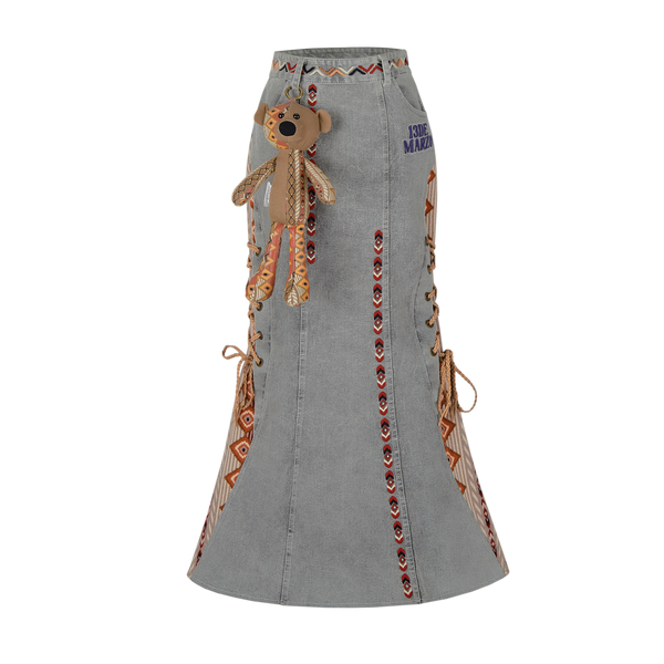 13De Marzo TRIBE HUNTING TOTEM DRESS