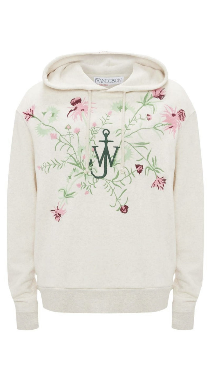JWANDERSON POL THISTLE EMBROIDERY HOODIE