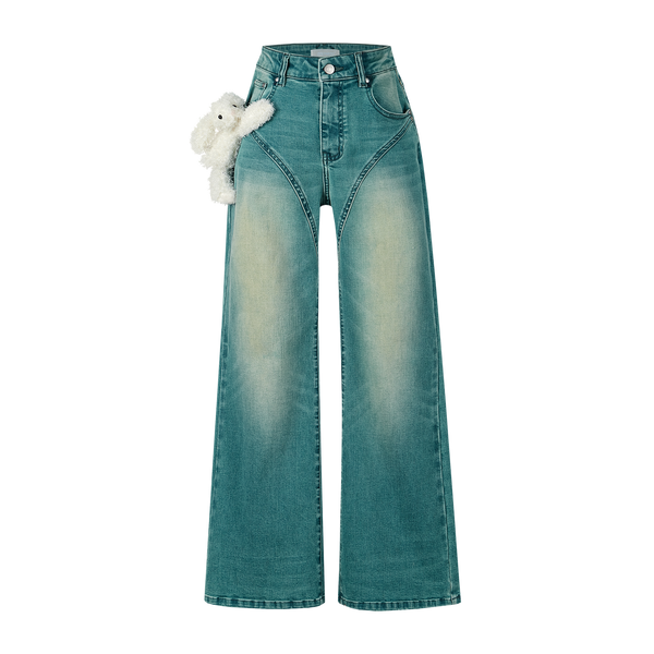 RETRO FADED COLORED JEANS