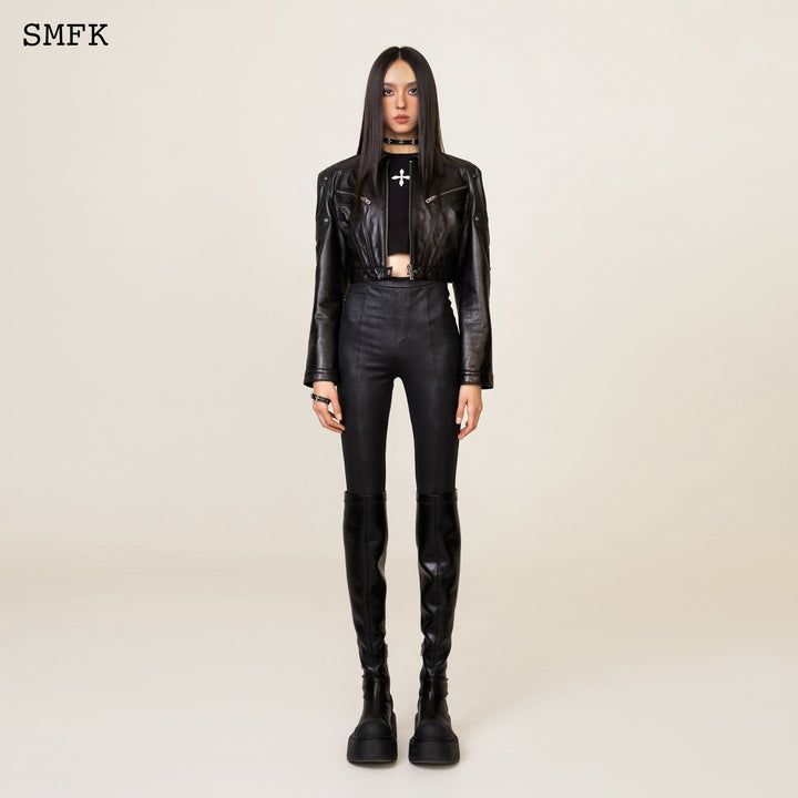 SMFK WILDWORLD DANCER BLACK TIGHT PANTS