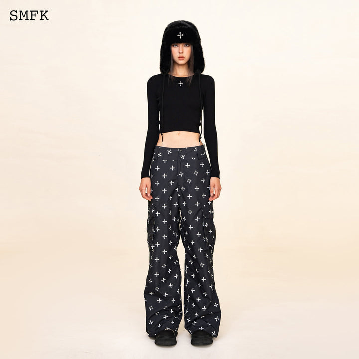 SMFK GARDEN SNOW PANTS IN BLACK