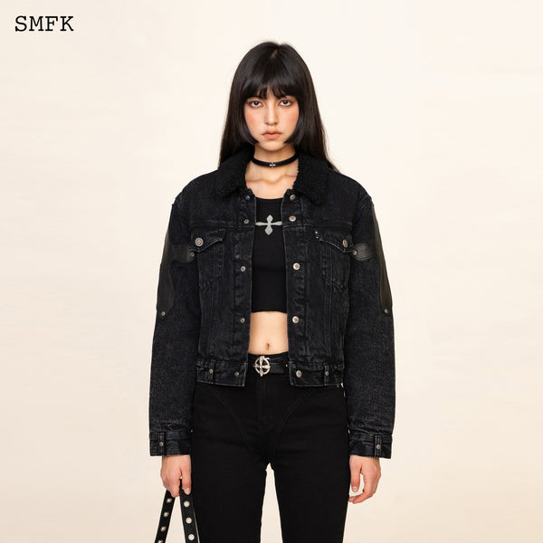 SMFK COMPASS CLASSIC FLORAL DENIM JACKET