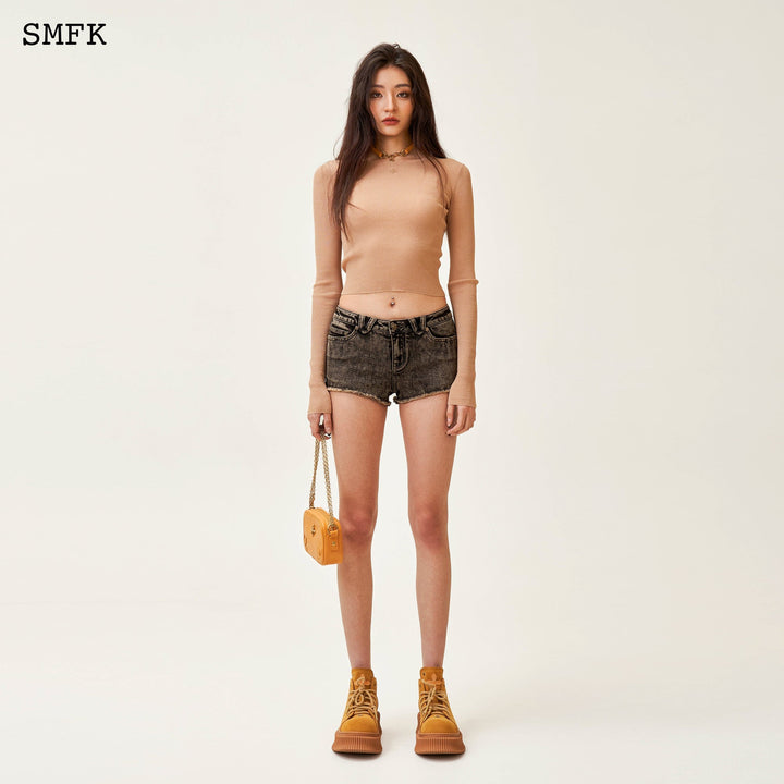 SMFK COMPASS TARPAN ROCK SUNSET SHORT JEANS