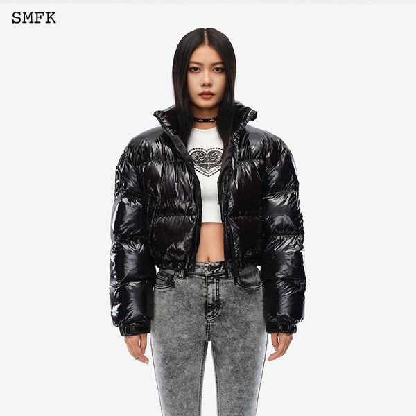 COMPASS VINTAGE SHORT BODY DOWN JACKET