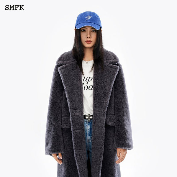 SMFK COMPASS VINTAGE WOOL OFFICER'S COAT