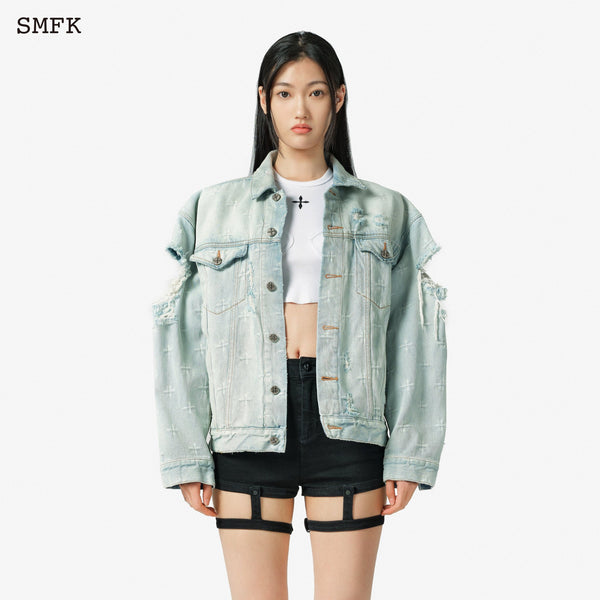 GARDEN CONTOURED DENIM JACKET