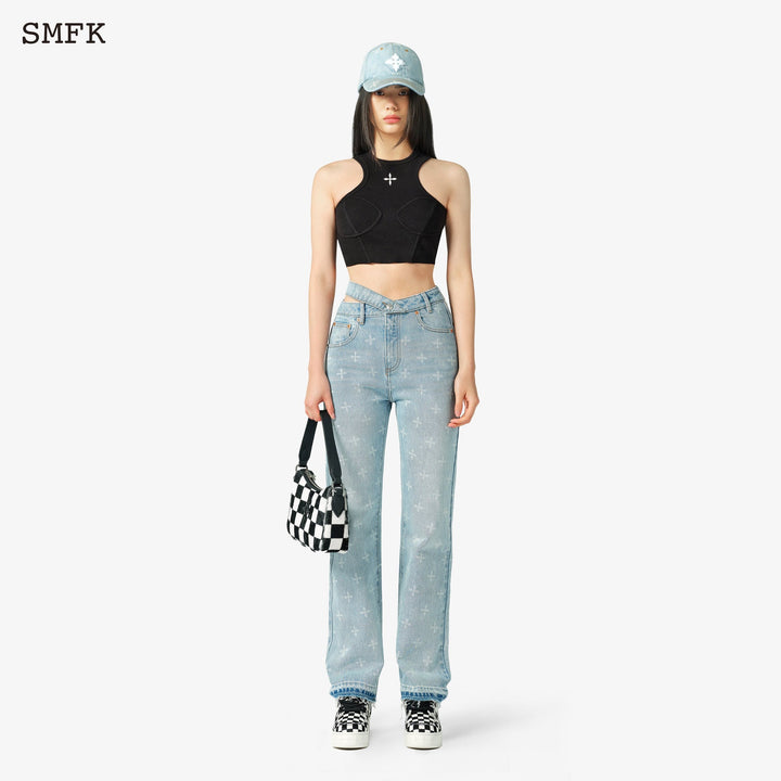 SMFK GARDEN STRAIGHT LEG JEANS