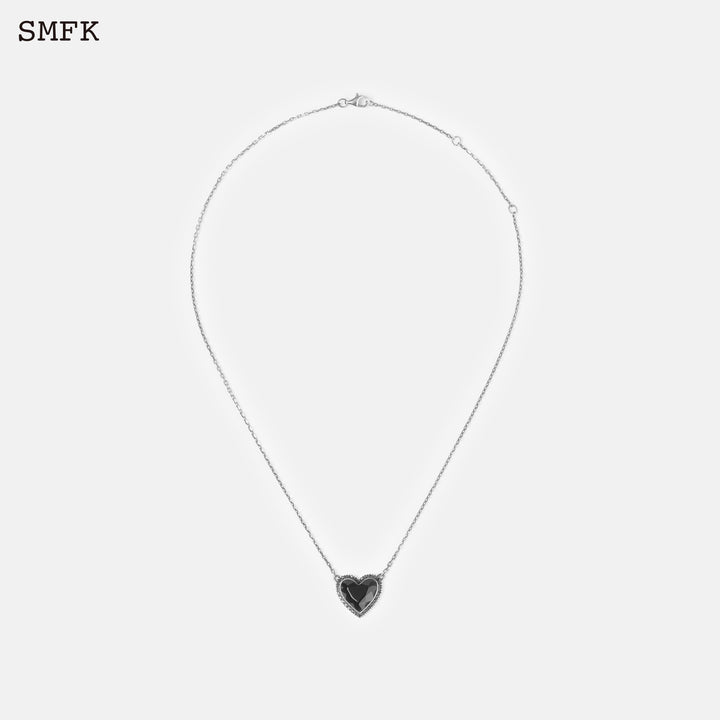 SMFK NECKLACE/HEART/BLACK