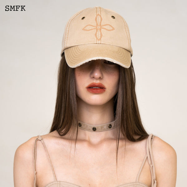 LATTE COMPASS VINTAGE WORKWEAR CAP
