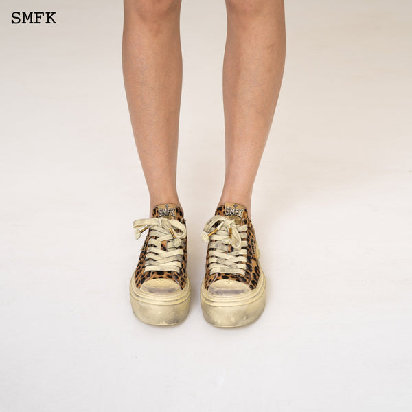 LEOPARD SUPER MODEL VINTAGE SKATERS