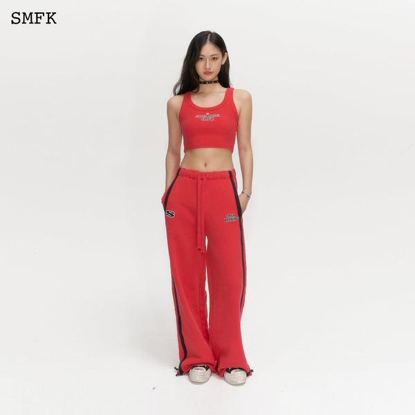 WILDERNESS WANDERING RED SPORT PANTS