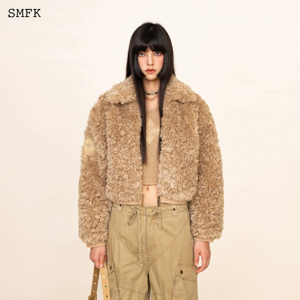 WILDWORLD ADVENTURE SHORT FAUX FUR JACKET