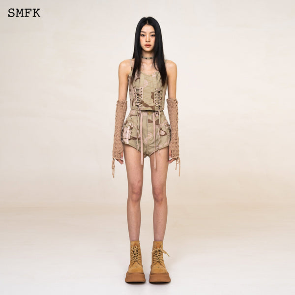 WILDWORLD DESERT CAMOUFLAGE PARATROOPER SHORTS
