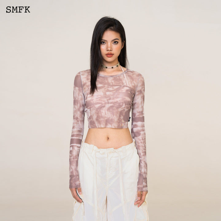 SMFK ILDWORLD STORM CAMOUFLAGE KNITTED TIGHTS TOP