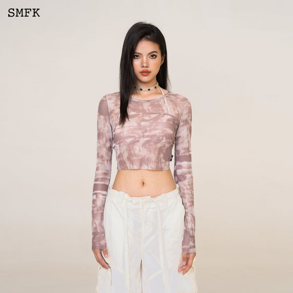SMFK ILDWORLD STORM CAMOUFLAGE KNITTED TIGHTS TOP