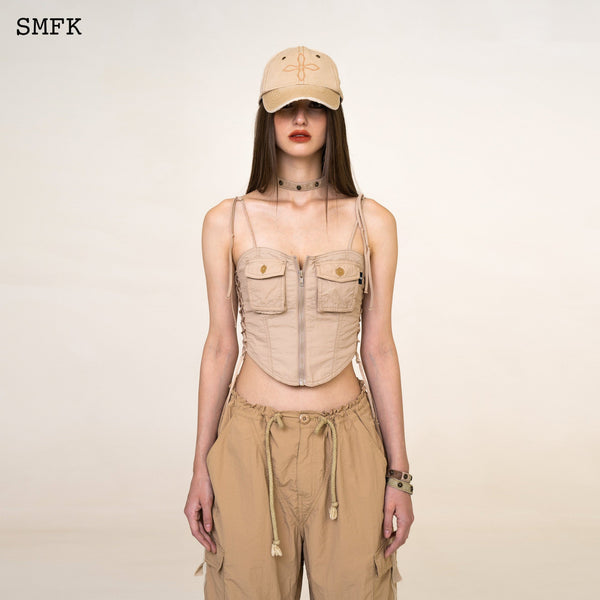 WILDWORLD STRAY PARATROOPER CORSET VEST