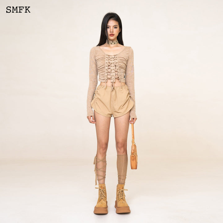WILDWORLD STRAY PARATROOPER SHORTS WHEAT SMFK