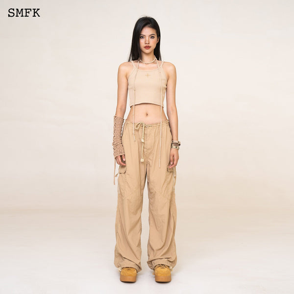 WILDWORLD WHEAT STRAY PARATROOPER PANTS